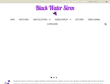 Tablet Screenshot of blackwatersiren.com